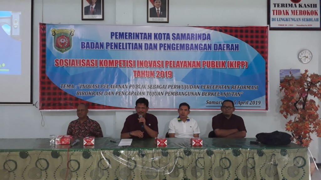 Sosialisasi Kompetisi Inovasi Pelayanan Publik (KIPP) Tahun 2019