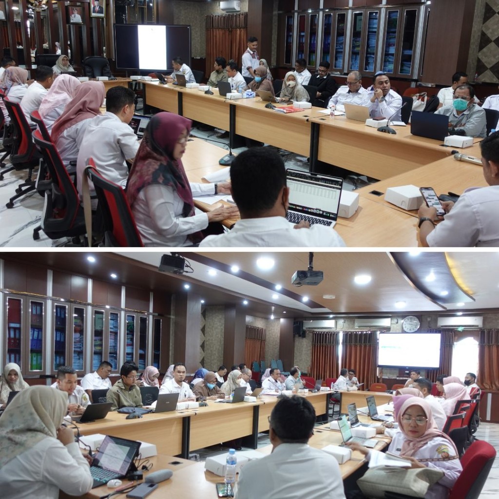 Rapat Koordinasi Pembahasan Target Indikator Sasaran Visi dan Indikator Utama Pembangunan Kota Samarinda berdasarkan SEB Pemutakhiran RPJPD Tahun 2025-2045
