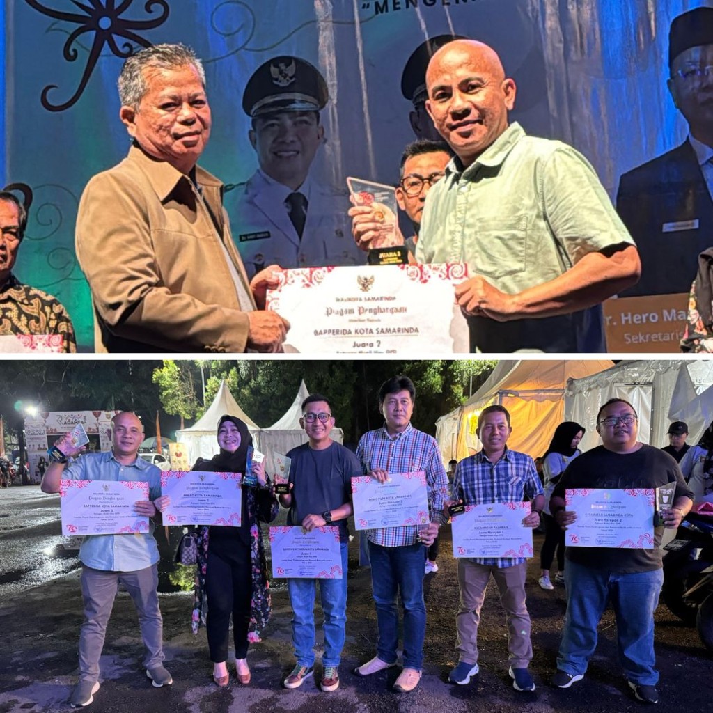 Bapperida Kota Samarinda Raih Juara 2 dalam Kategori Mobil Hias pada Pawai Pembangunan dan Karnaval Budaya HUT RI ke-79 Tahun 2024