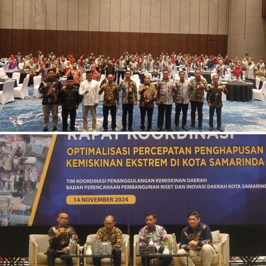 Rakor TKPK Samarinda : Komitmen Bersama Menghapus Kemiskinan Ekstrem