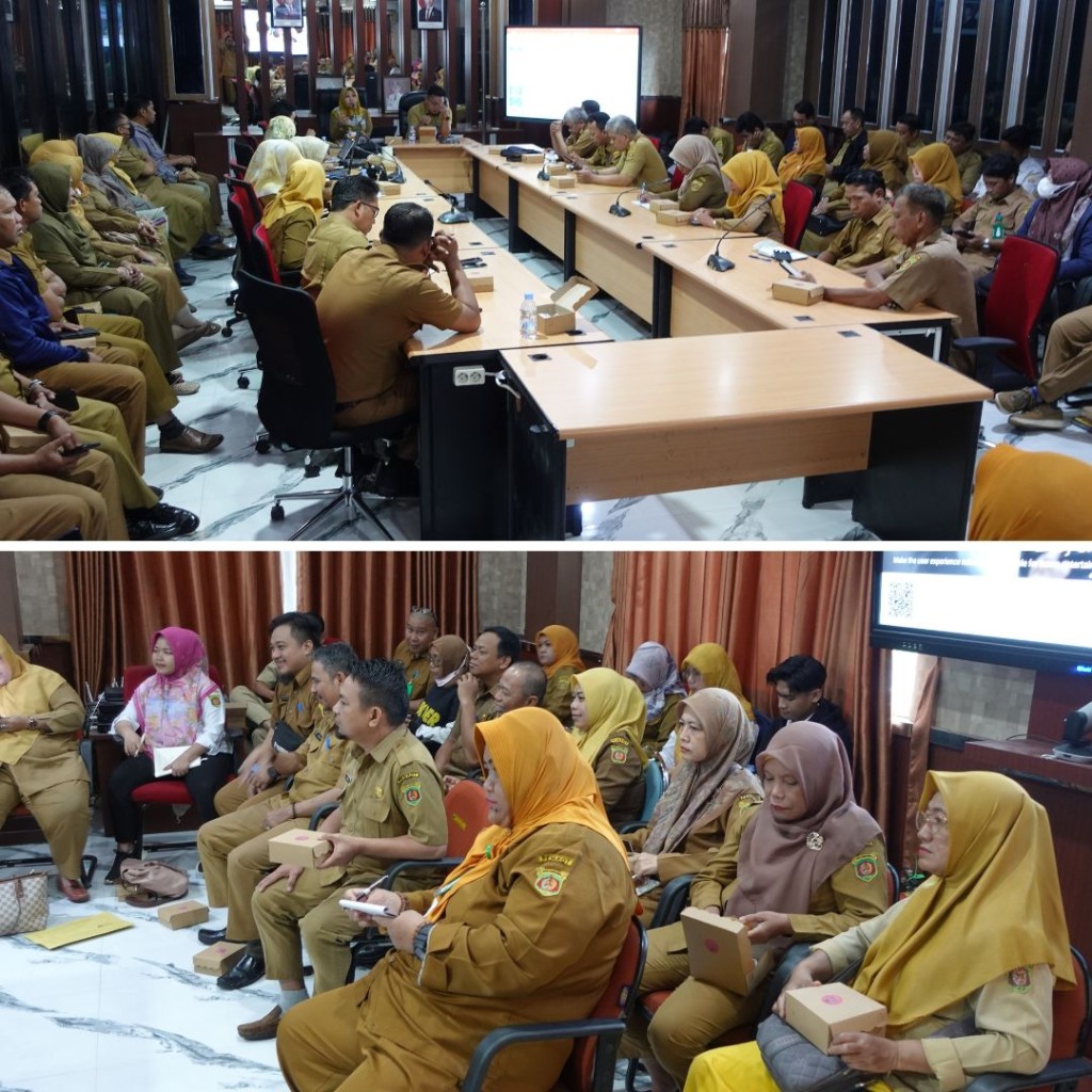 Bapperida Kota Samarinda Gelar Rapat Evaluasi Realisasi Program Probebaya Triwulan IV Tahun 2024