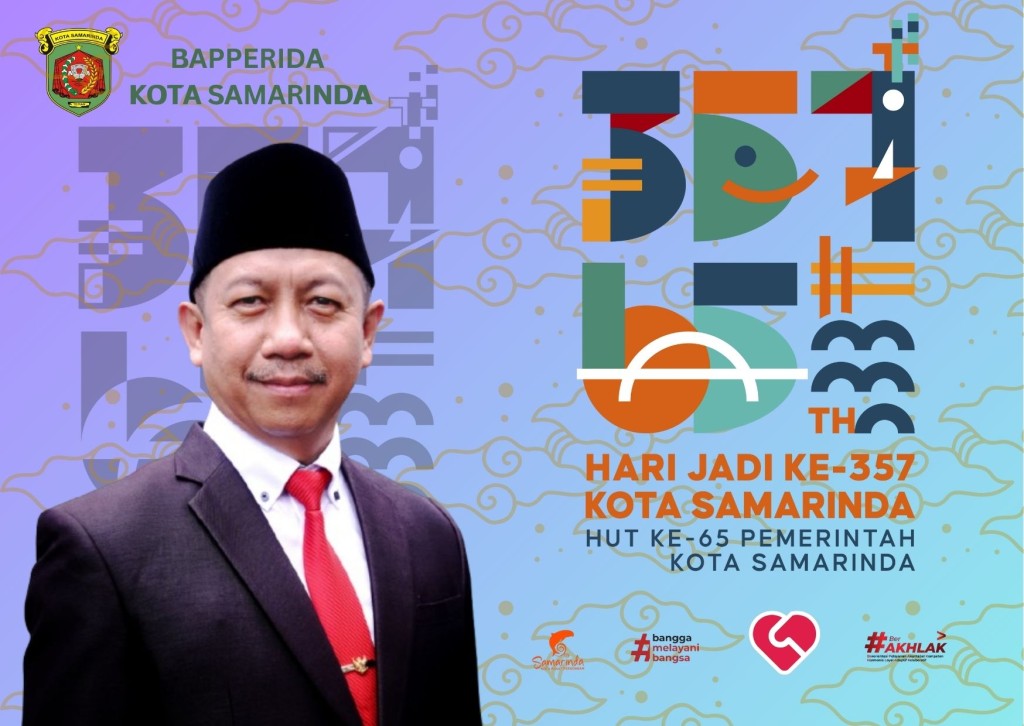 Selamat Memperingati Hari Jadi Kota Samarinda ke-357 dan HUT ke-65 Pemerintah Kota Samarinda