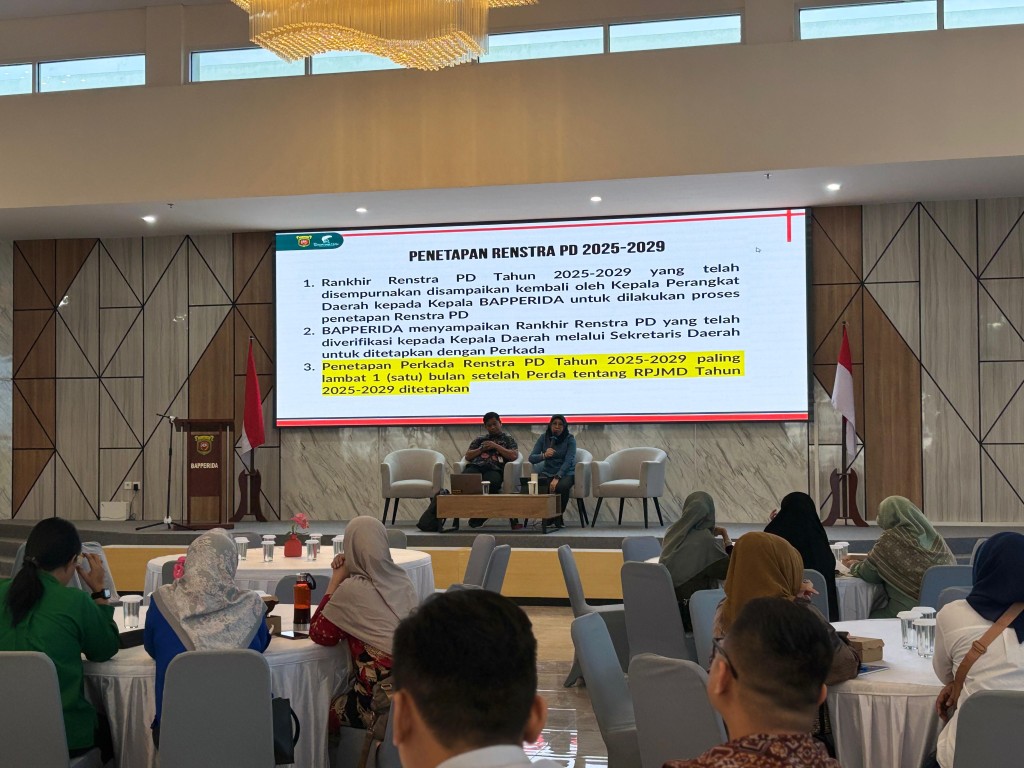 Sosialisasi Penyusunan Rancangan Akhir Renstra 2025–2029