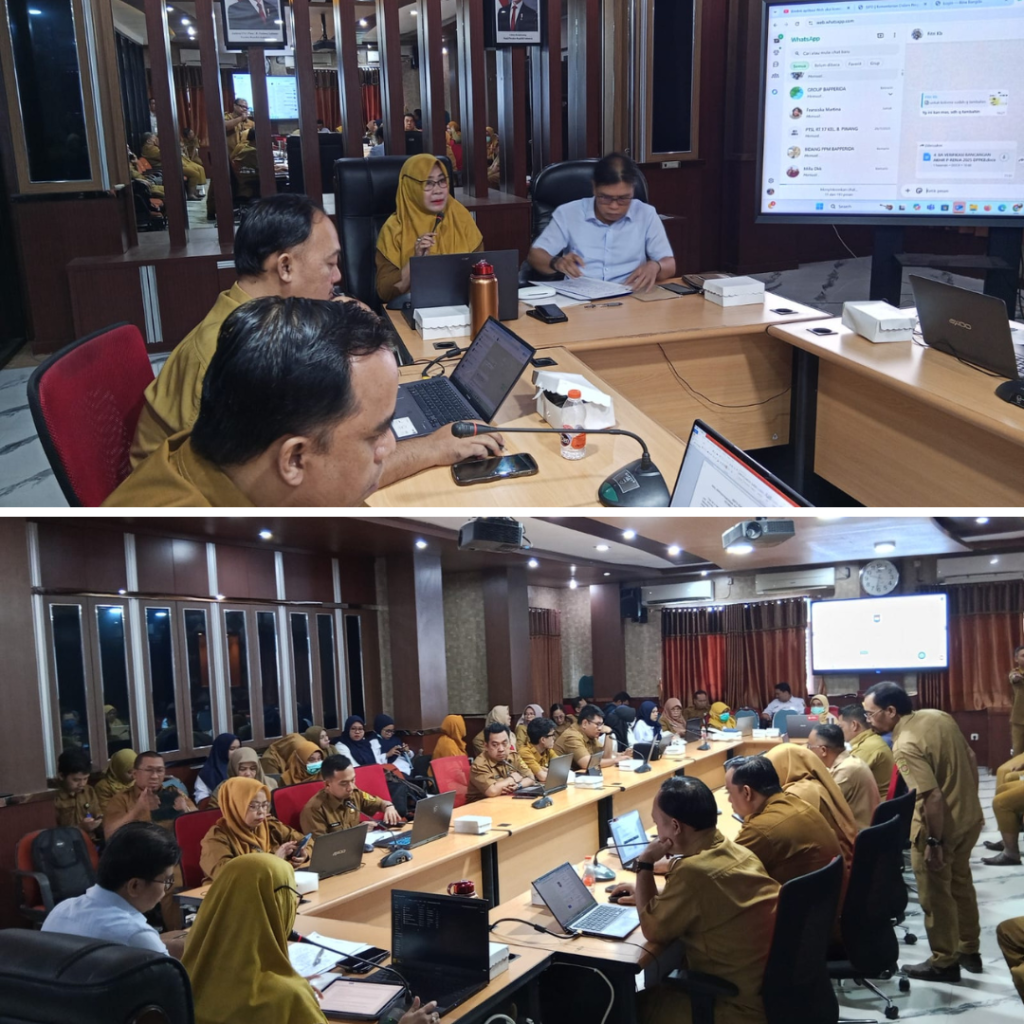BAPPERIDA Samarinda Gelar Bimtek Pengisian Data Aksi Konvergensi Percepatan Penurunan Stunting