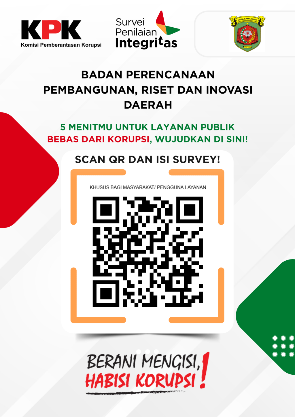 Pemerintah Kota Samarinda Dorong Penguatan Integritas Lewat SPI 2025
