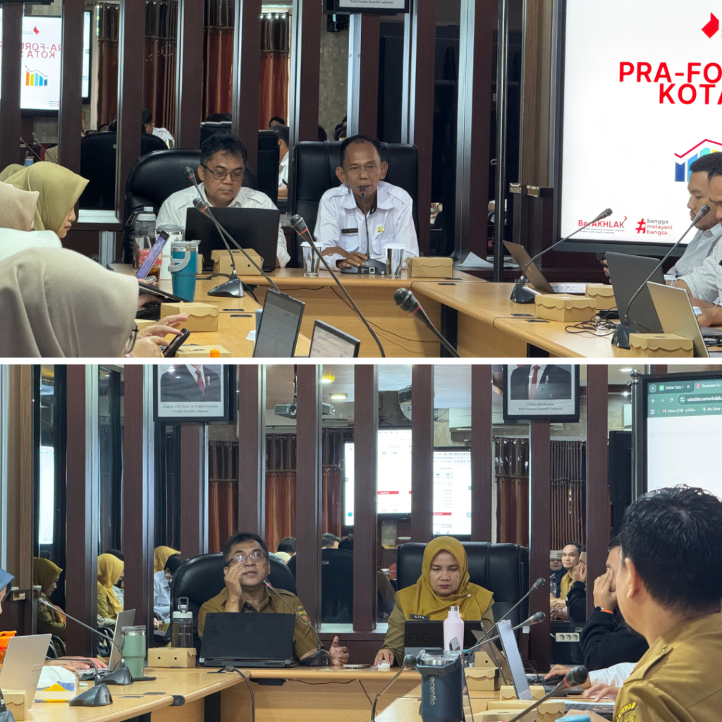 Bapperida Kota Samarinda Gelar Pra Forum Satu Data Indonesia untuk Perkuat Integrasi dan Tata Kelola Data Daerah