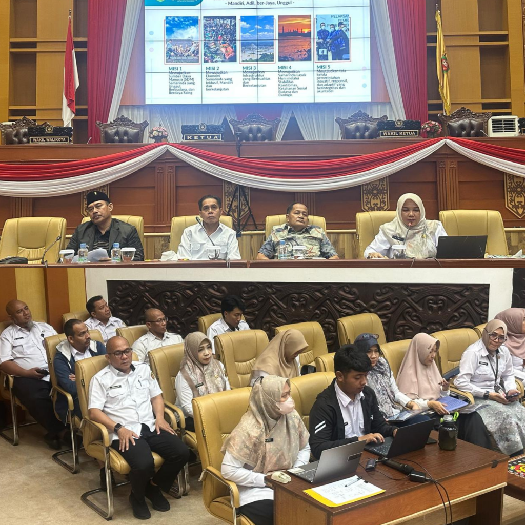 Bapperida Hadiri Kegiatan DPRD Kota Samarinda, Perkuat Sinergi Pembangunan Daerah