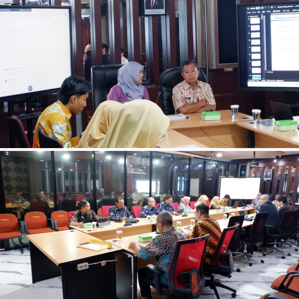 Bapperida Samarinda Terima Kunjungan Tim Ahli JICA untuk Pemantapan Program TCDP