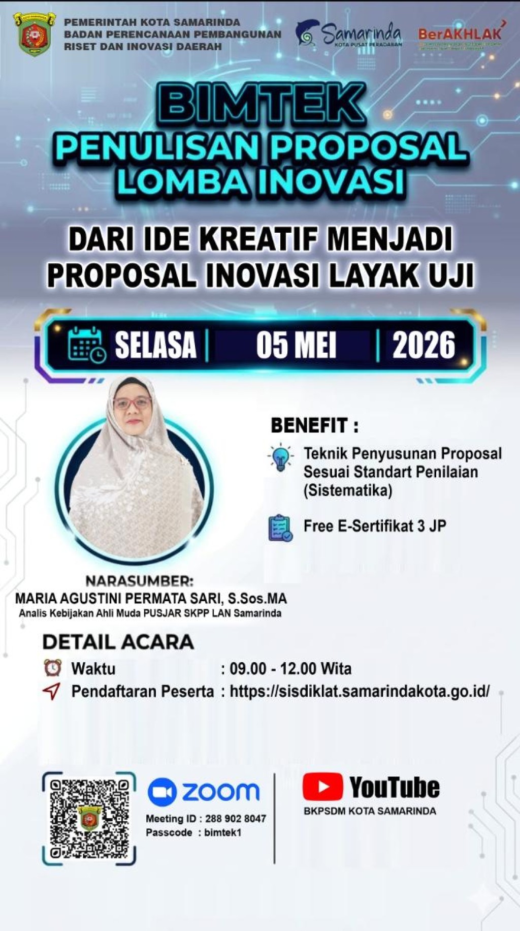 Bapperida Kota Samarinda Gelar Bimtek Penulisan Proposal Lomba Inovasi 2026