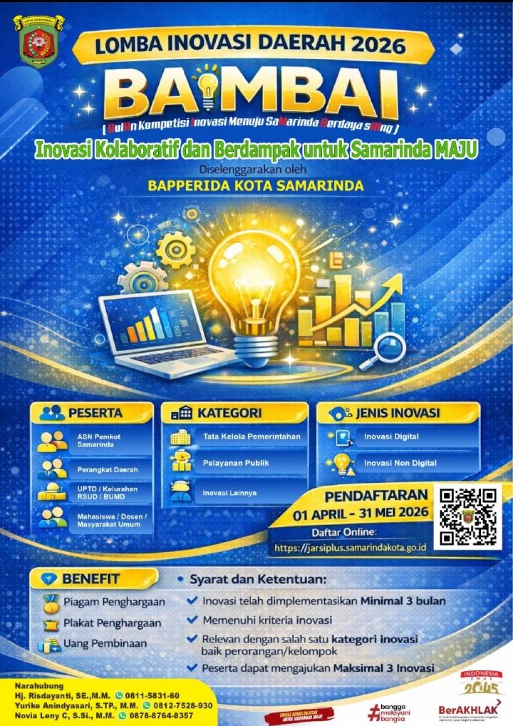 Lomba Inovasi Daerah 2026 (BAIMBAI)