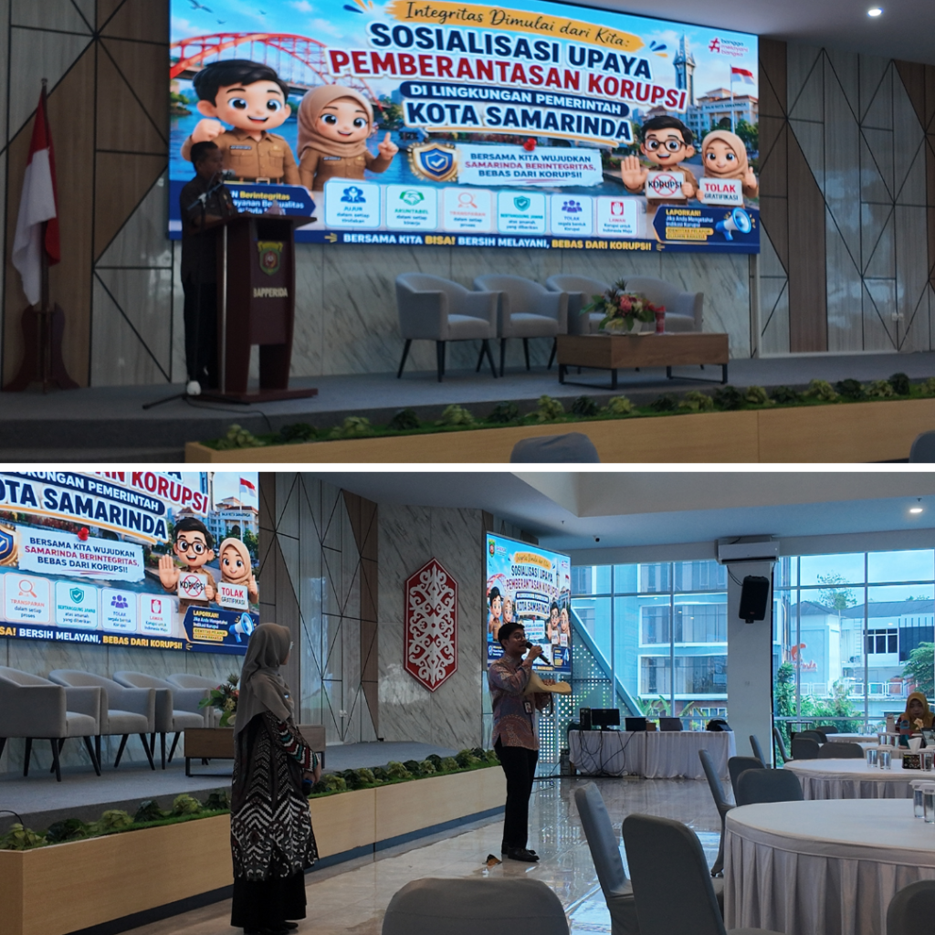 Bapperida Samarinda Perkuat Budaya Integritas melalui Sosialisasi Upaya Pencegahan Korupsi