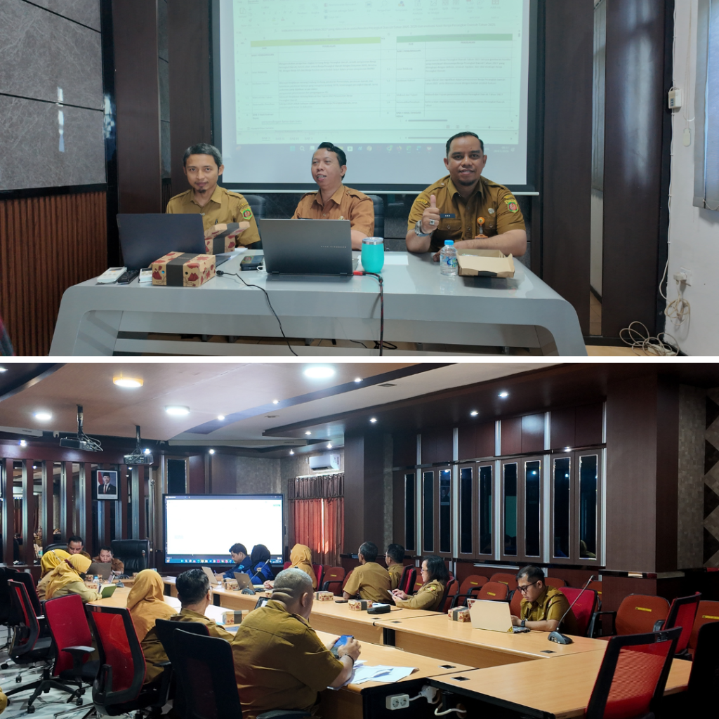 Asistensi Dokumen Rankir Renja 2027 dan Perubahan Renja 2026, Bapperida Perkuat Sinkronisasi Perencanaan Perangkat Daerah