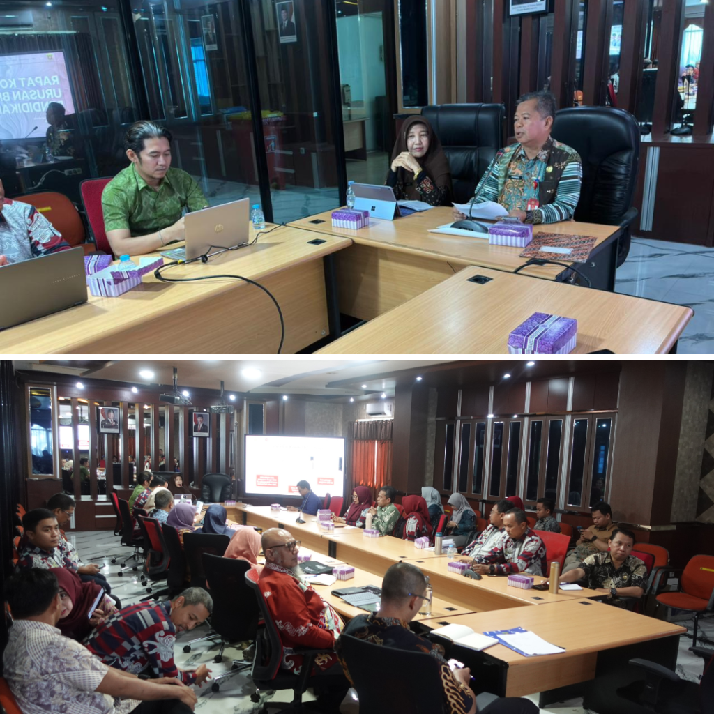 Bapperida Kota Samarinda Gelar Rapat Koordinasi Urusan Bidang Pendidikan