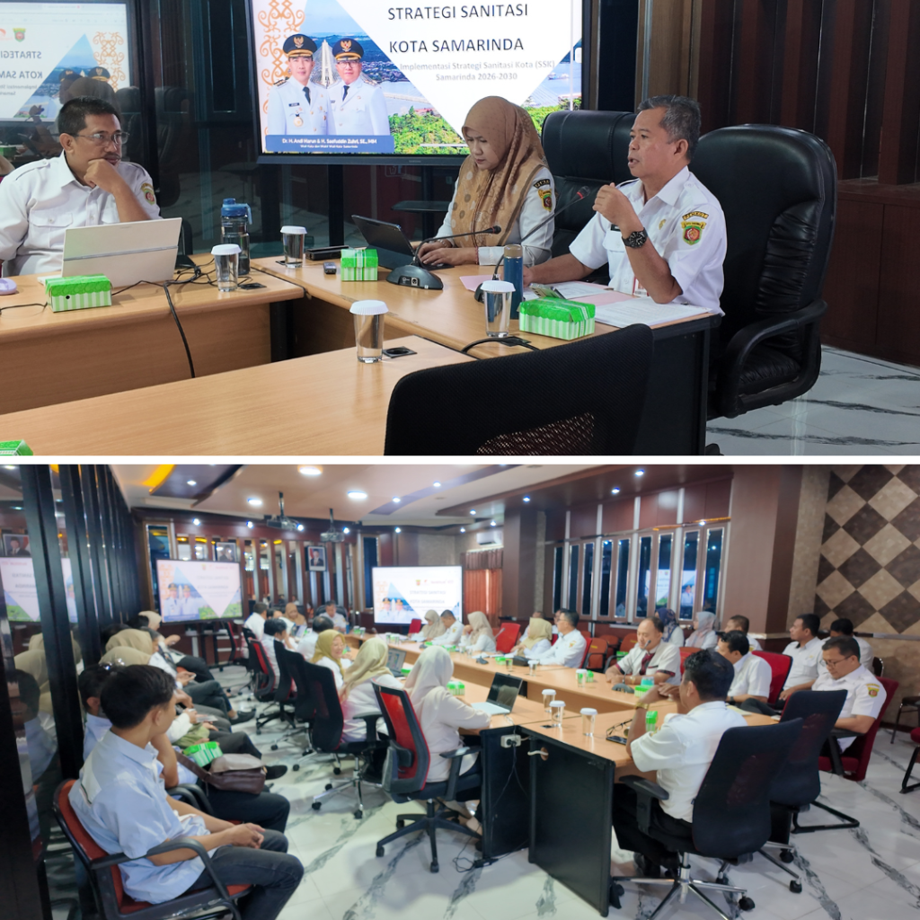 BAPPERIDA KOTA SAMARINDA BAHAS TINDAK LANJUT PERCEPATAN PROGRAM PPSP DAN PERSIAPAN KAMPUNG PERCONTOHAN TAHUN 2026